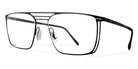 Blackfin® PORT DOUGLAS BLF PORT DOUGLAS 1456 55 - Obsidian Black Gold Eyeglasses