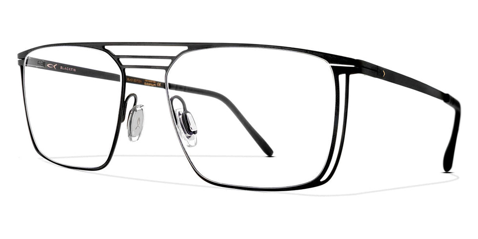 Blackfin® PORT DOUGLAS BLF PORT DOUGLAS 1456 55 - Obsidian Black Gold Eyeglasses
