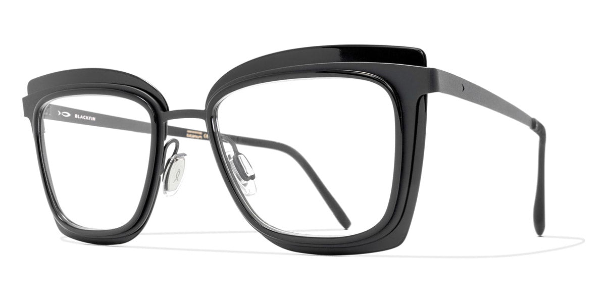 Blackfin® PORT ELIZABETH BLF PORT ELIZABETH 1082 50 - Black/Black Acetate Eyeglasses