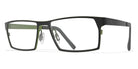 Blackfin® PORT ORFORD BLF PORT ORFORD 1024 54 - Black/Green Eyeglasses