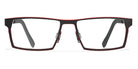 Blackfin® PORT ORFORD BLF PORT ORFORD 432 54 - Black/Red Eyeglasses