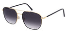Andy Wolf® Privet ANW Privet Sun 01 56 - Gold/Black Sunglasses
