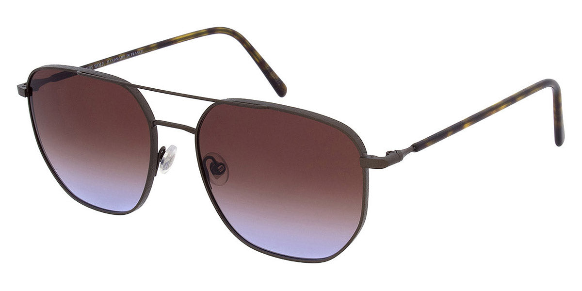 Andy Wolf® Privet ANW Privet Sun 02 56 - Brown/Blue Sunglasses