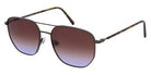 Andy Wolf® Privet ANW Privet Sun 02 56 - Brown/Blue Sunglasses