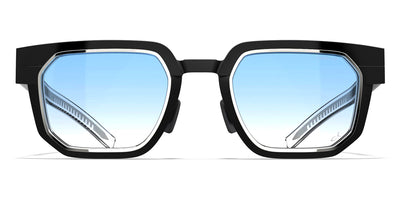 Blackfin® PROMETHEUS BLF Prometheus 1818 51 - Obsidian Black Gold Titanium Frame/Shiny Silver Details/Sapphire Haze Radiant Lenses Sunglasses