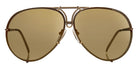 Porsche Design® Iconic Aviator #1 Sunglasses - Brown