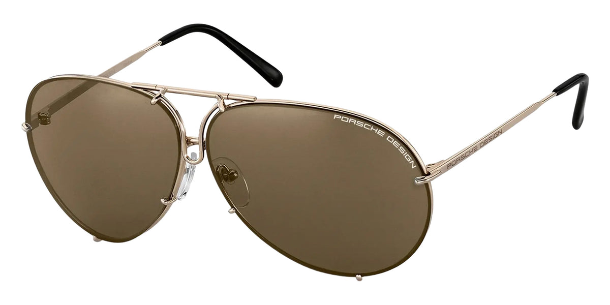 Porsche Design® Iconic Aviator #1 Sunglasses - Gold