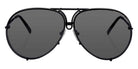 Porsche Design® Iconic Aviator #1 Sunglasses - Grey