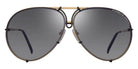 Porsche Design® Iconic Aviator #1 Sunglasses - Rose Gold