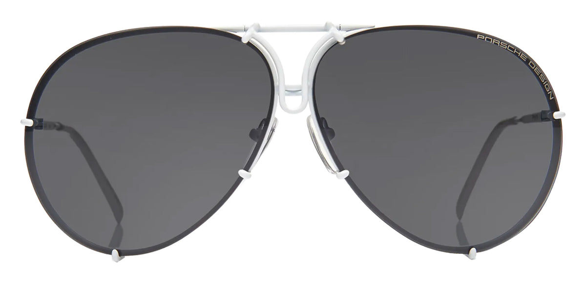Porsche Design® Iconic Aviator #1 Sunglasses - White