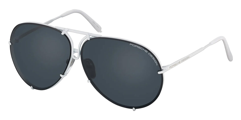Porsche Design® Iconic Aviator #1 Sunglasses - White