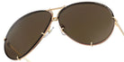 Porsche Design® Iconic Aviator #1 Ladies Capsule Sunglasses - Gold