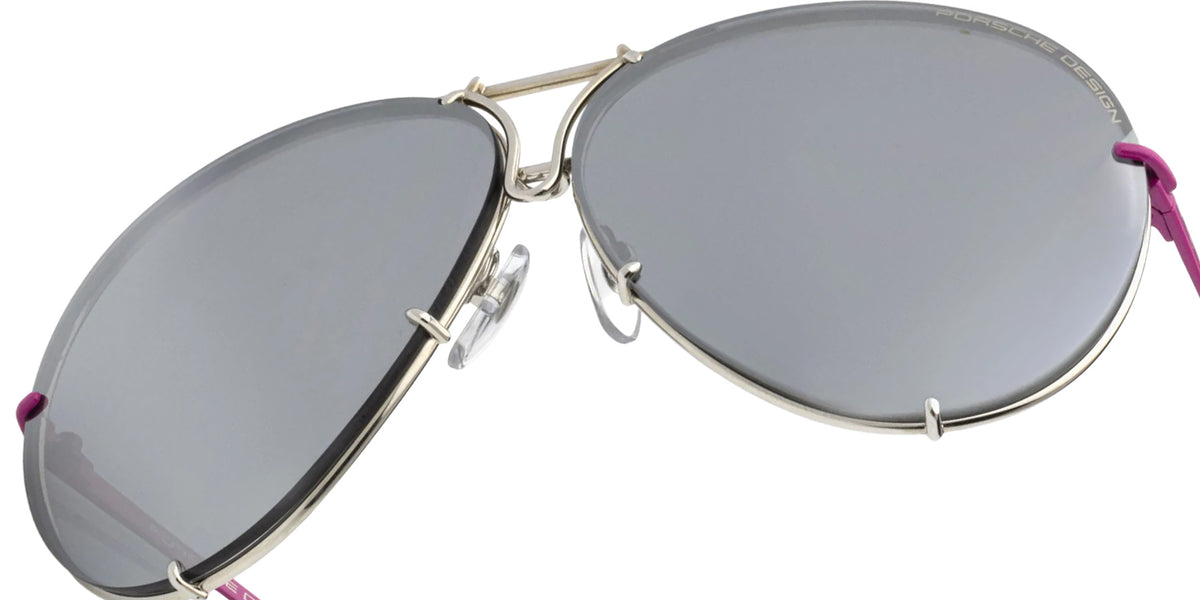 Porsche Design® Iconic Aviator #1 Ladies Capsule Sunglasses - Pink