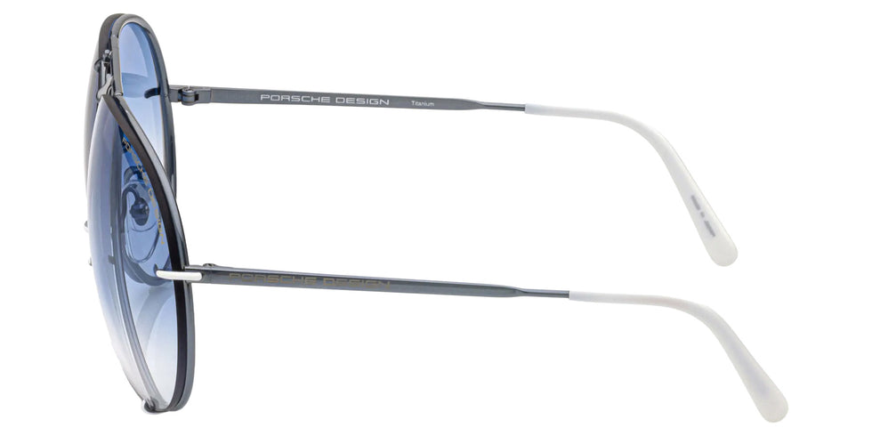 Porsche Design® Iconic Aviator #1 Ladies Capsule Sunglasses - White