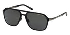 Porsche Design® Flowing Titanium #3 Sunglasses - Dark Grey