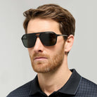 Porsche Design® Flowing Titanium #3 Sunglasses - Dark Grey