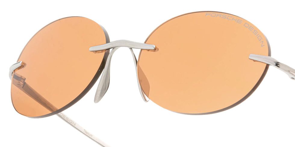 Porsche Design® Liquid Titanium #7 Sunglasses - Palladium Metallic