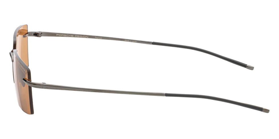 Porsche Design® Liquid Titanium #8 Sunglasses - Dark Grey