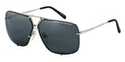 Porsche Design® Squared Aviator #1 Sunglasses - Palladium Metallic