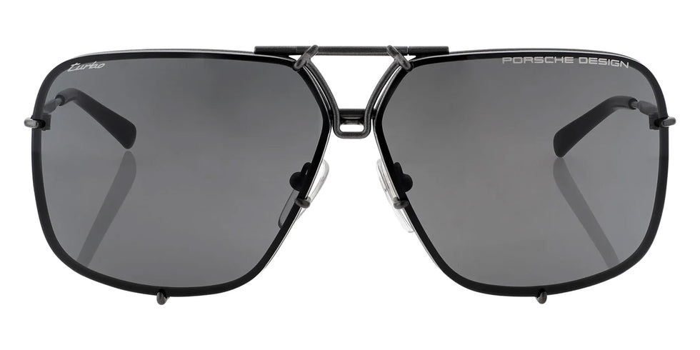 Porsche Design® Squared Aviator #1 - Turbonite - Limited Edition Sunglasses - Grey