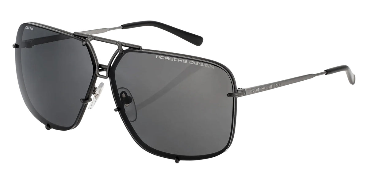 Porsche Design® Squared Aviator #1 - Turbonite - Limited Edition Sunglasses - Grey
