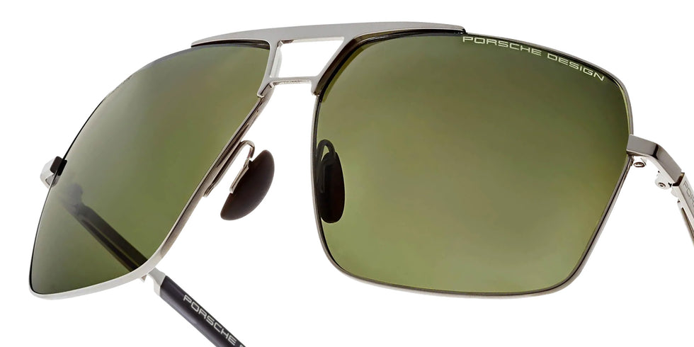 Porsche Design® Air Spring #1 Sunglasses - Palladium Metallic