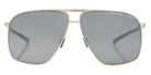 Porsche Design® Metal Trim #4 Sunglasses - Gold
