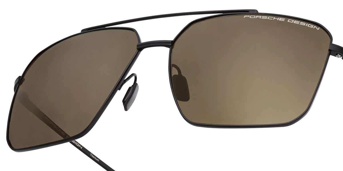 Porsche Design® Liquid Titanium #1 Sunglasses - Black
