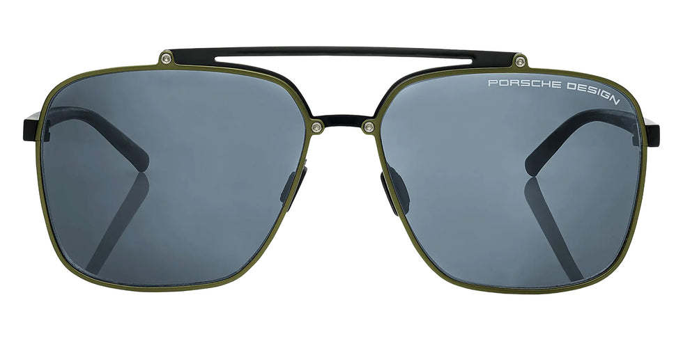 Porsche Design® Hexagon #2 Sunglasses - Olive Green