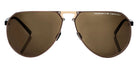 Porsche Design® Hexagon #3 Sunglasses - Brown