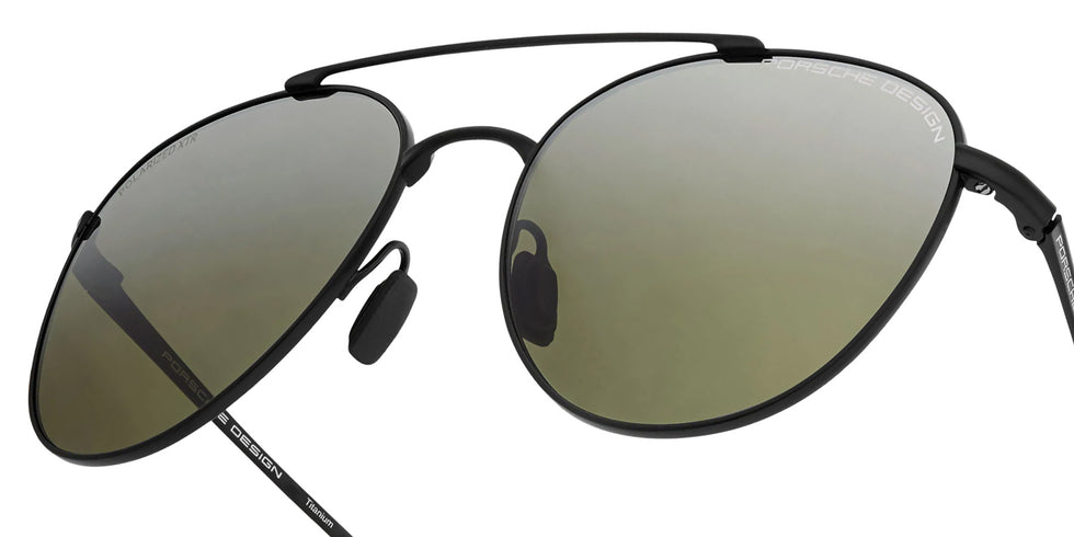Porsche Design® Liquid Titanium #2 Sunglasses - Black