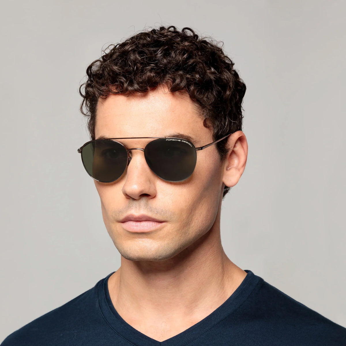 Porsche Design® Liquid Titanium #2 Sunglasses - Brown