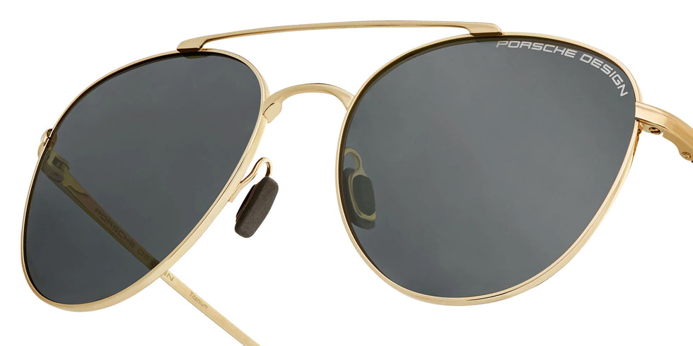 Porsche Design® Liquid Titanium #2 Sunglasses - Gold