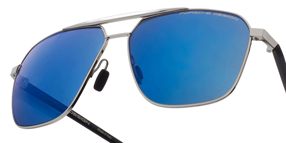 Porsche Design® Cyber Tec #4 Sunglasses - Palladium Metallic