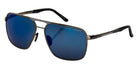 Porsche Design® Flowing Titanium #1 Sunglasses - Dark Grey