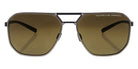 Porsche Design® Hexagon #4 Sunglasses - Brown