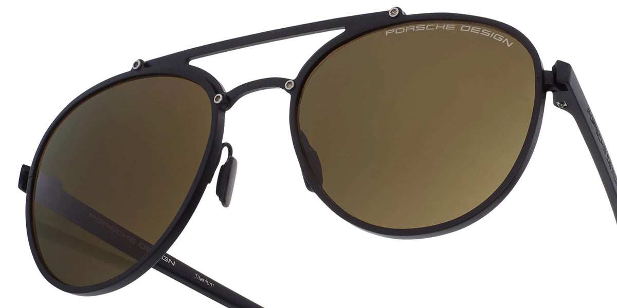 Porsche Design® Hexagon #5 Sunglasses - Black