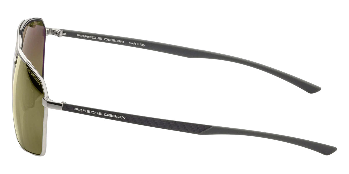 Porsche Design® Carbon Fiber #3 Sunglasses - Palladium Metallic