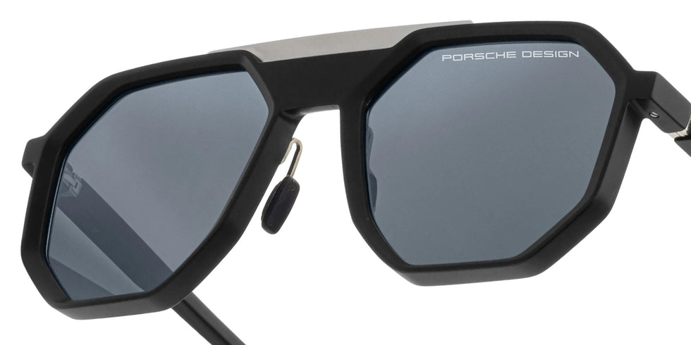Porsche Design® Machined #2 Sunglasses - Black