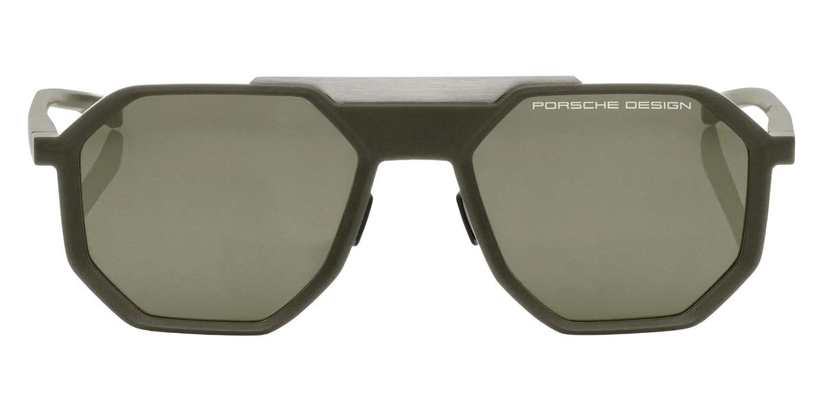 Porsche Design® Machined #2 Sunglasses - Olive Green