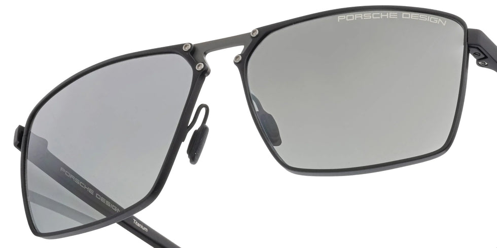 Porsche Design® Hexagon #6 Sunglasses - Black