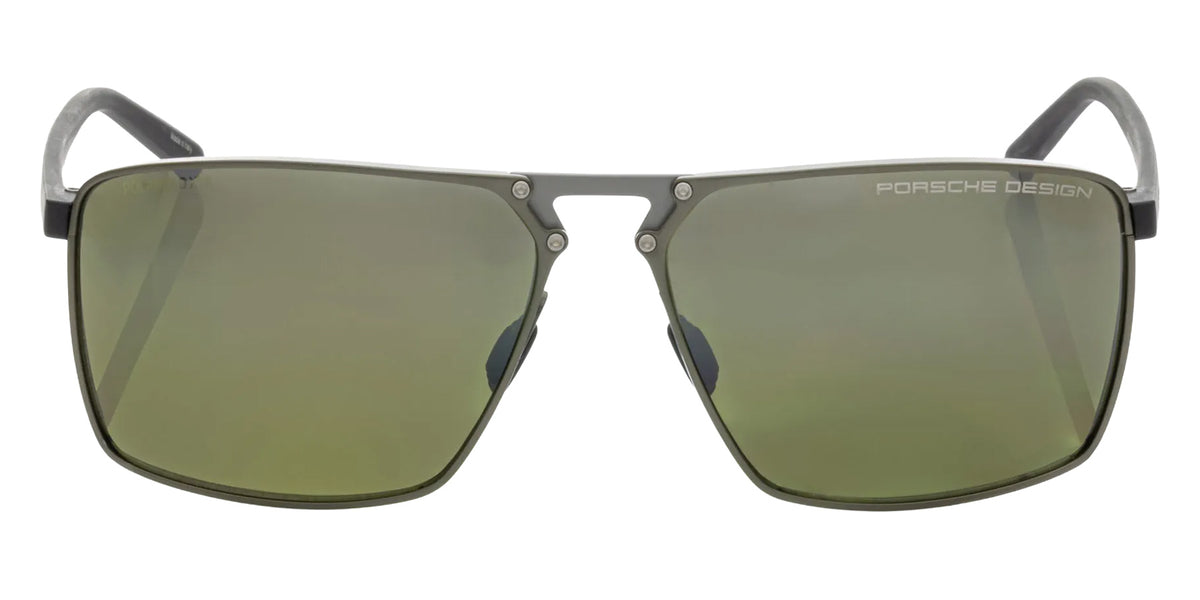 Porsche Design® Hexagon #6 Sunglasses - Olive Green