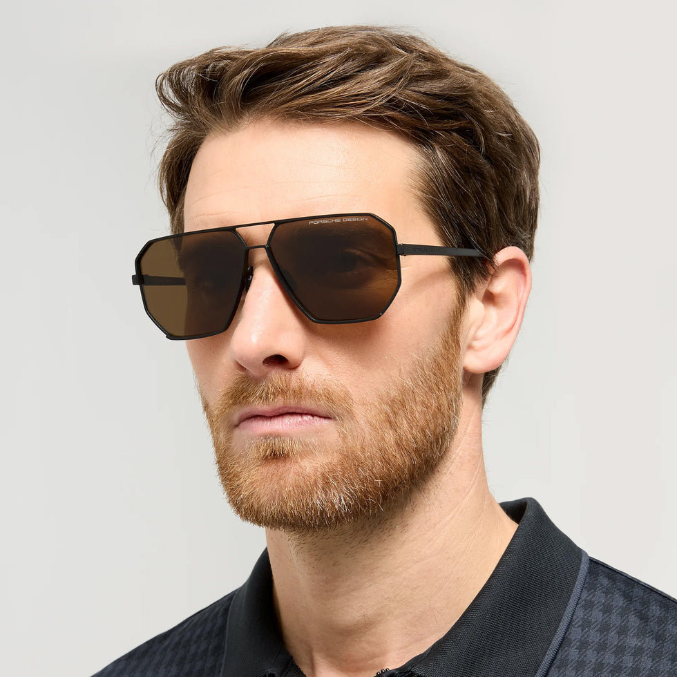 Porsche Design® Targa #2 Sunglasses - Black