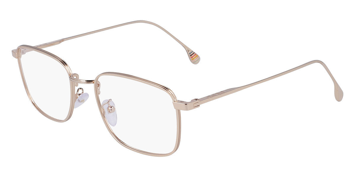 Paul Smith® Garrick PSM PSOP09652 GARRICK 001 52 - 001 Shiny Light Gold Eyeglasses