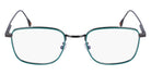 Paul Smith® Garrick PSM PSOP09652 GARRICK 003 52 - 003 Shiny Gun Metal Shiny Green Eyeglasses