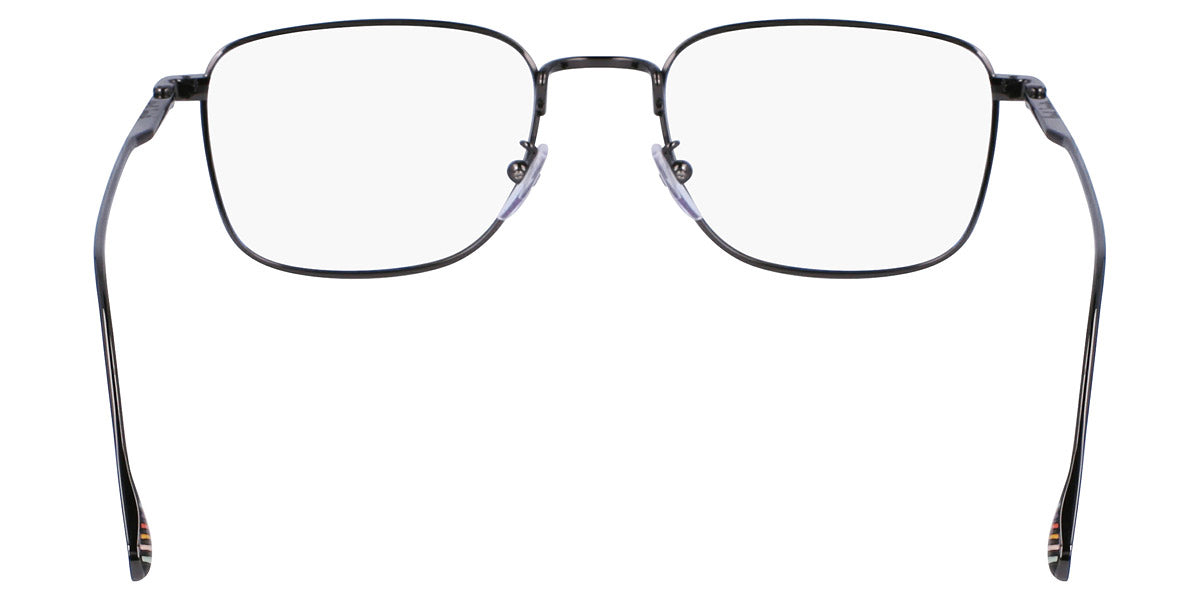Paul Smith® Garrick PSM PSOP09652 GARRICK 003 52 - 003 Shiny Gun Metal Shiny Green Eyeglasses