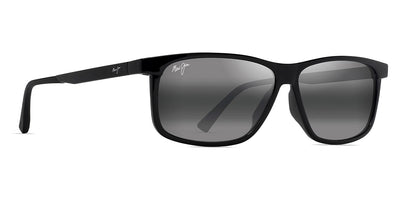 Maui Jim® Pūlama MAU Pulama 618-02 59 - Black/Shiny / Neutral Grey Sunglasses