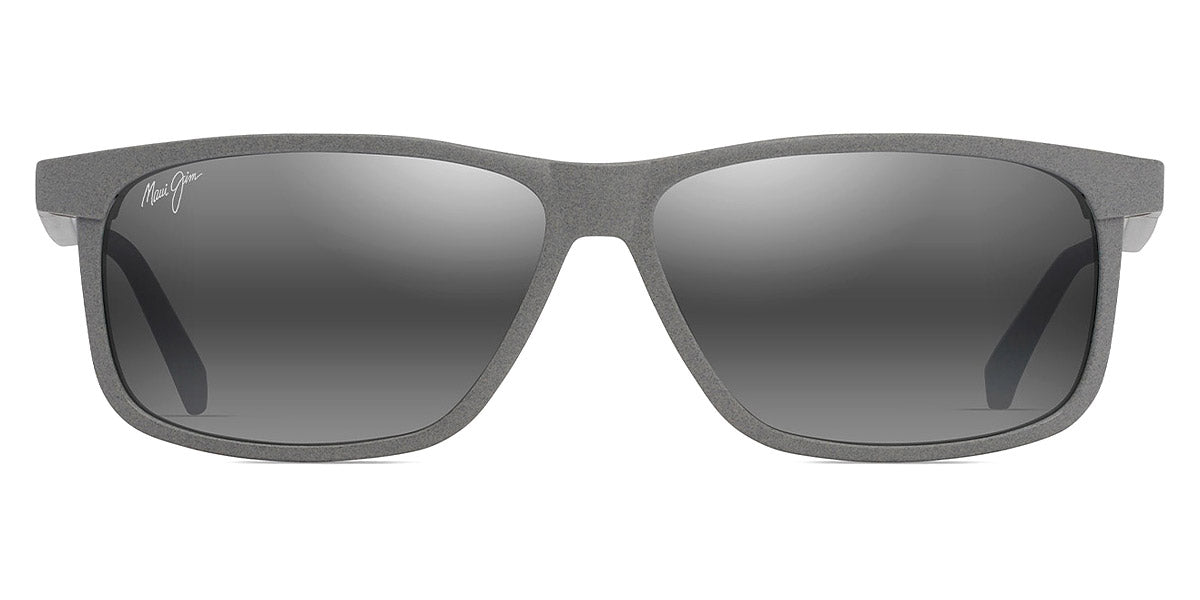 Maui Jim® Pūlama MAU Pulama 618-14A 59 - Dark Grey/Matte / Neutral Grey Sunglasses