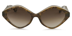 Blake Kuwahara® QUINCY SUN BLK QUINCY SUN BURL 53 - BURL Sunglasses