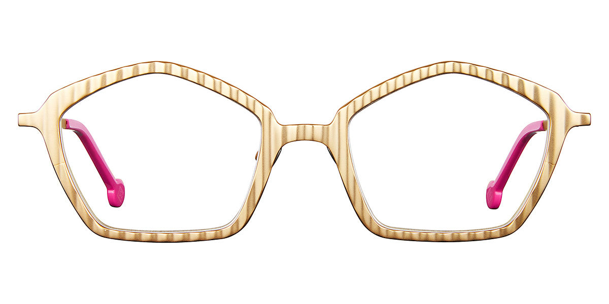 L.A.Eyeworks® QUONSET HUT LA QUONSET HUT 452 51 - Gold Satin Eyeglasses